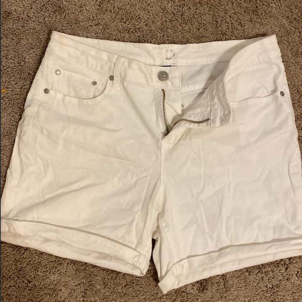 White Shorts